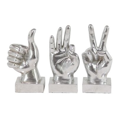 Elam Modern Hand Signs 3 Piece Figurine Set - Image 0