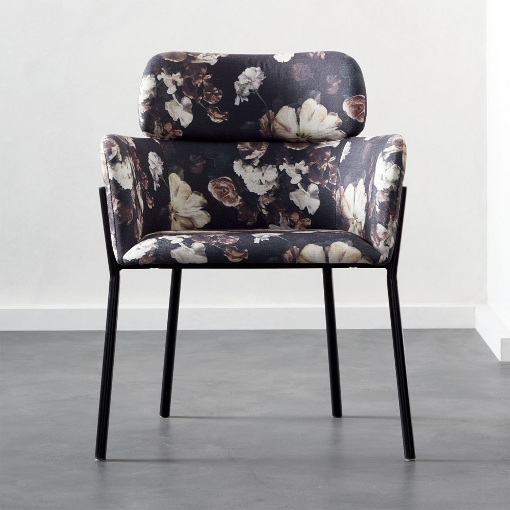 Azalea Floral Dining Chair - Image 0