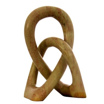 Glengarry Nzuri - Natural Love Knot Sculpture - Image 0