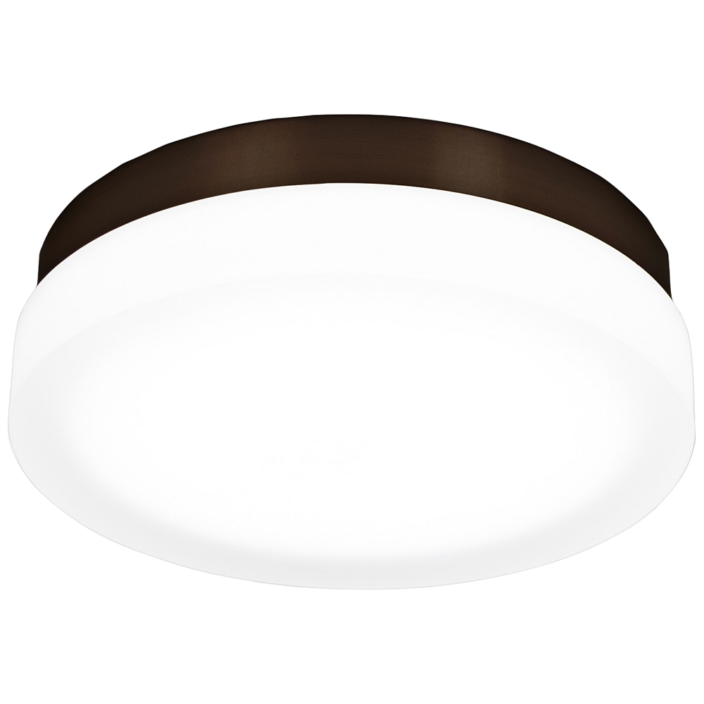 dweLED Slice 11" Wide Bronze Round LED Ceiling Light - Style # 33A85 - Image 0