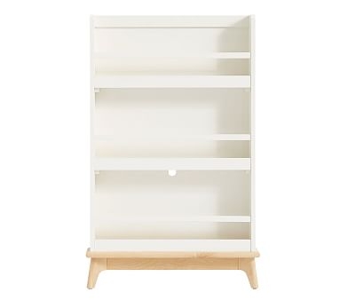 Sloan Bookrack, Simply White/Natural, In-Home Delivery - Image 0