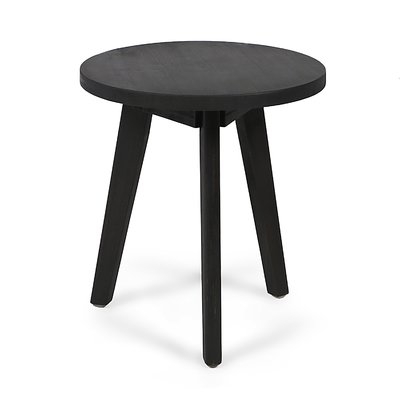 Humphries Outdoor Wooden Side Table - Image 0