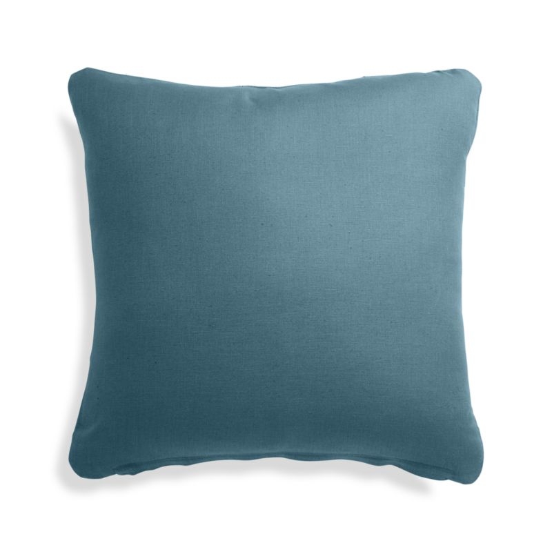 Theta Teal Linen Pillow Cover 20" - Image 3