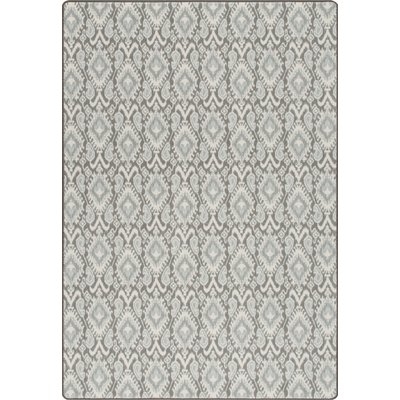 Crafted Gray Area Rug - Image 0