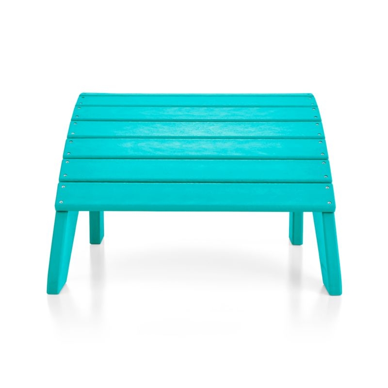 Vista II Aruba Outdoor Adirondack Chair Ottoman by POLYWOOD® - Image 2