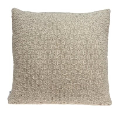 20" X 0.5" X 20" Charming Transitional Tan Pillow Cover - Image 0