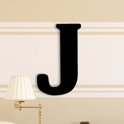 Damaris Oversized Painted Letter Hanging Initial - Image 0