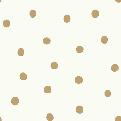 Akil Polka Dot 16.5' L x 20.5" W Smooth Peel and Stick Wallpaper Roll - Image 0