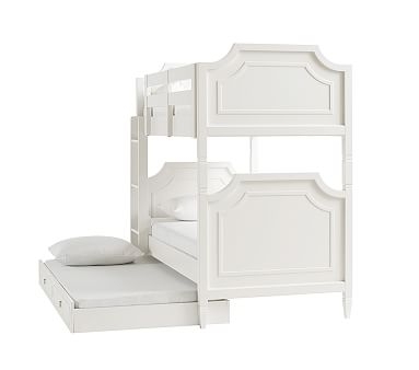 Ava Regency Bunk Bed, Simply White - Image 1