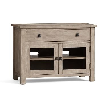 Benchwright TV Stand, Small, Gray Wash - Image 0