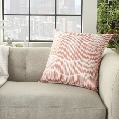Lieberman Printed Stripes Indoor/Outdoor Throw Pillow - Image 0