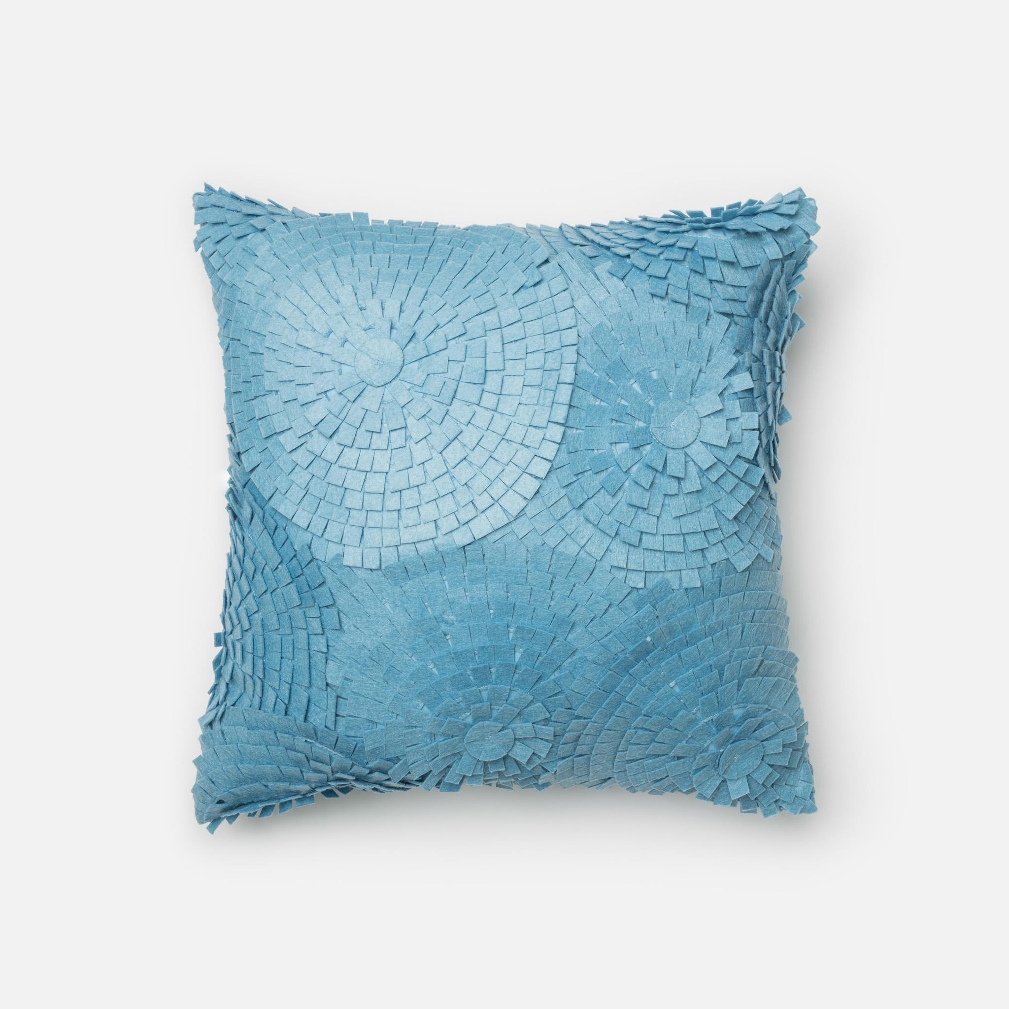 PILLOWS - LT. BLUE - 18" X 18" Cover Only - Image 0