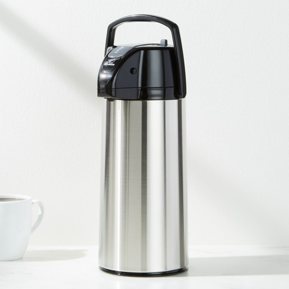 Zojirushi Supreme Air Pot ® Brushed Stainless 3-Liter Beverage Dispenser - Image 0
