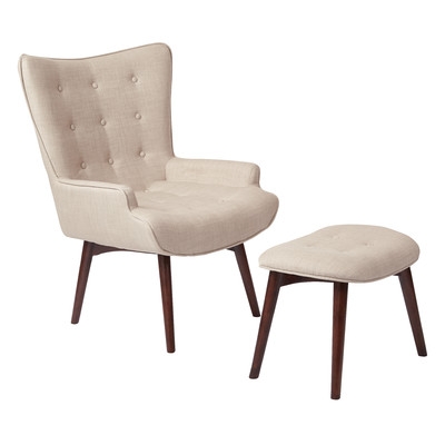Dalton Lounge Chair and Ottoman - Image 0