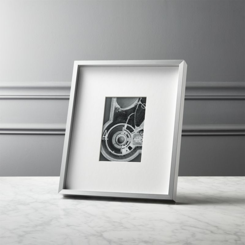 Gallery Silver Frame with White Mat 5x7 - Image 2