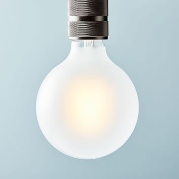 LED Light Bulb, Frosted Large Globe - Image 0