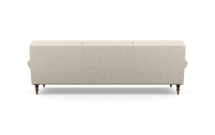 Maxwell Sofa with Wheat Fabric and Oiled Walnut legs - Image 2