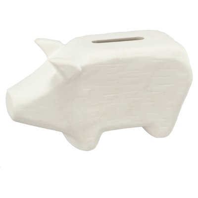 Cottage Ceramic Piggy Bank - Image 0