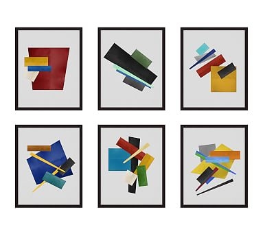 Variance Abstract Print, Set of 6 - Image 2