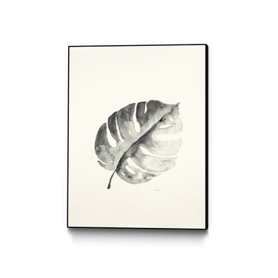 'Black and White Palm I' Framed Print - Image 0