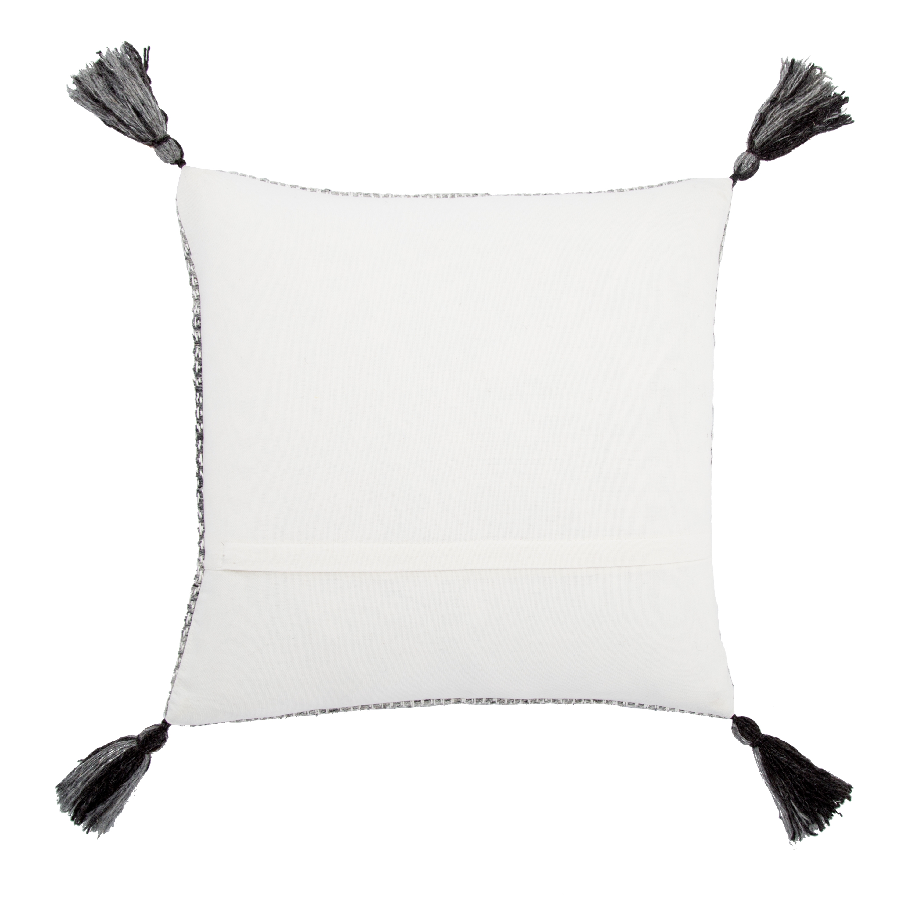 Design (US) Gray 18"X18" Pillow - Image 1