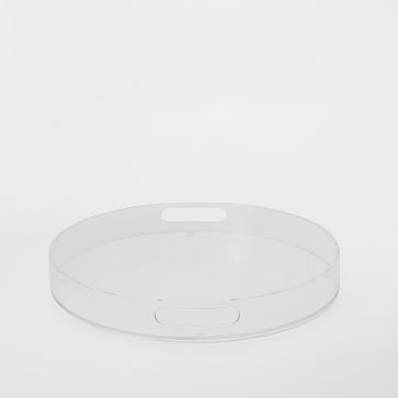 Acrylic Tray, 18" round - Image 0