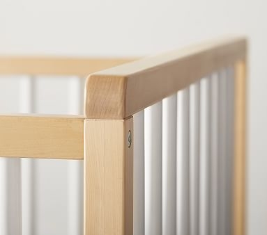 Knox Convertible Crib, Natural/Simply White, Flat Rate - Image 4
