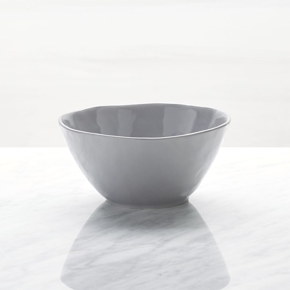 Mercer Grey Porcelain Cereal Bowl - Image 0