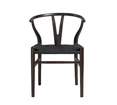 Faith Side Chair, Set of 2, Walnut/Black - Image 0