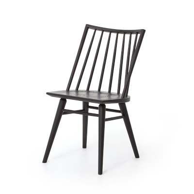 Charleston Side Chair, Black Oak - Image 1
