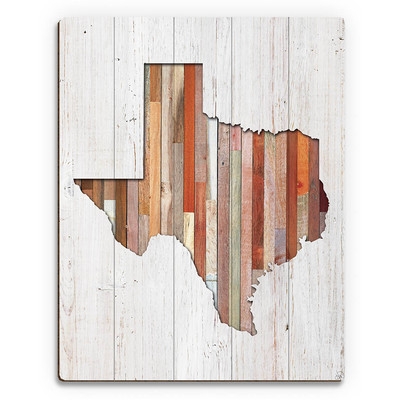 'Texas Lumber' Wall Art on Plaque - Image 0