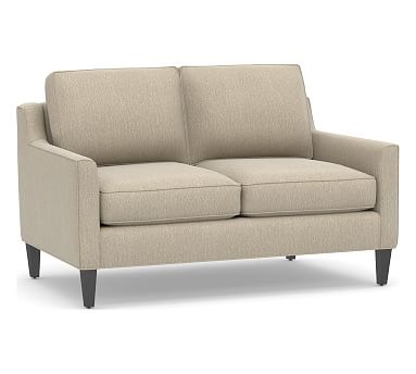 Beverly Upholstered Loveseat 56", Polyester Wrapped Cushions, Sunbrella(R) Performance Chenille Cloud - Image 2