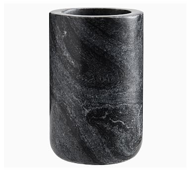 Marble Accessories, Toothbrush Holder, Black - Image 0