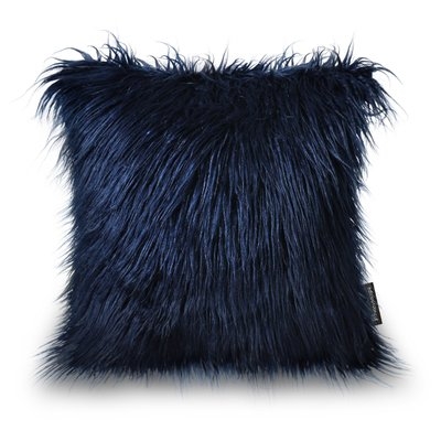 Birchwood Indoor/Outdoor Faux Fur Pillow Cover - Image 0