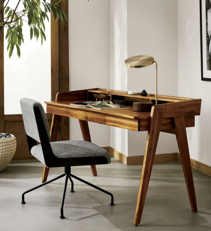 Drommen Desk, Acacia - Image 1
