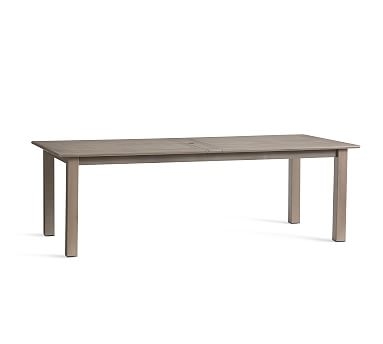 Chatham Rectangular X-Large Extending Dining Table, Gray - Image 0