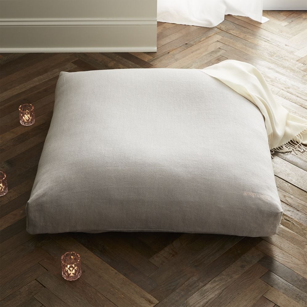 goop x CB2 - Sedona Large Zabuton Floor Pillow - Image 0
