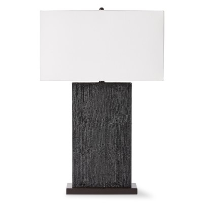 Sydney Block Table Lamp, Black - Image 0