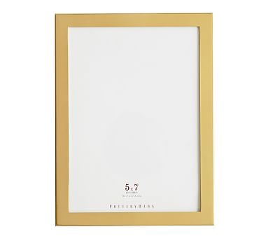Modern Brass Frame, 5x7 - Image 0