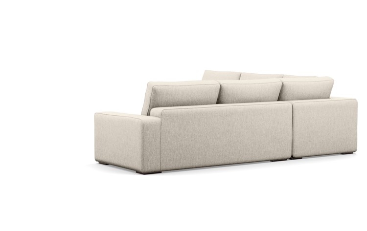 Ainsley Corner Sectional with Wheat Fabric and Oiled Walnut legs - Image 4
