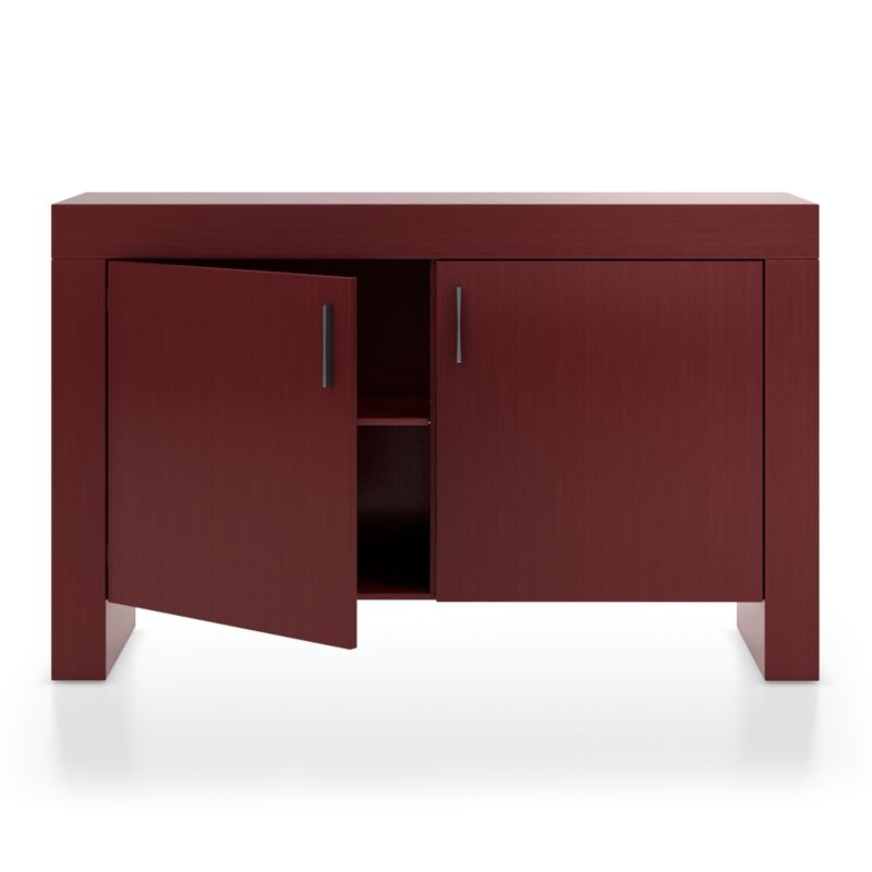Waterfall Red Storage Cabinet - Image 4