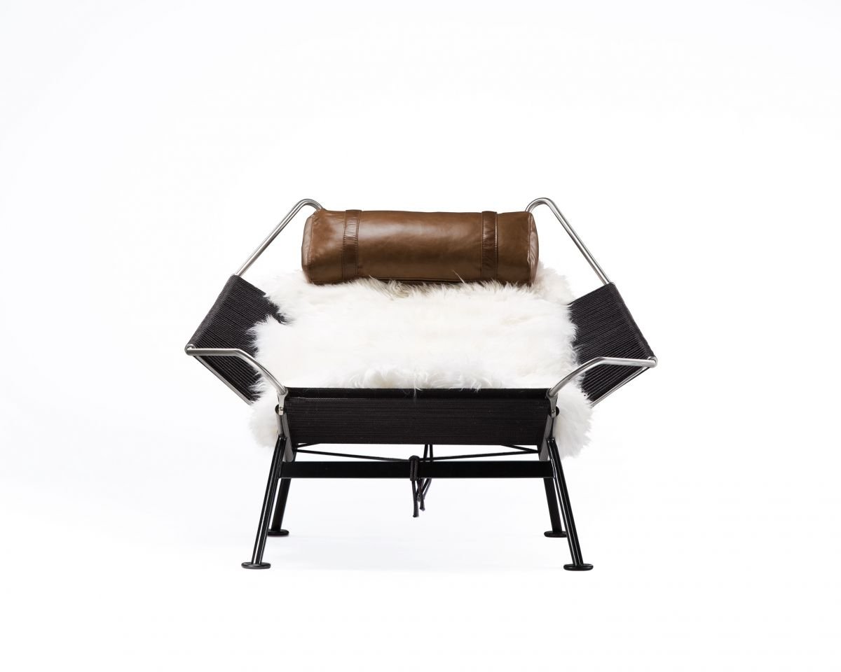 Flag Halyard Chair - Black Edition - Milano Smoke Black - Image 5