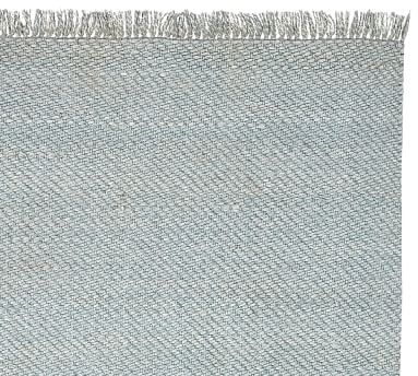 Alina Synthetic Rug, 5x8', Porcelain Blue - Image 1