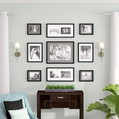 Koontz 9 Piece Wood Matted Picture Frame Set - Image 0