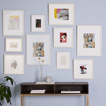 Gallery Frames, White, Set of 10 - Image 0
