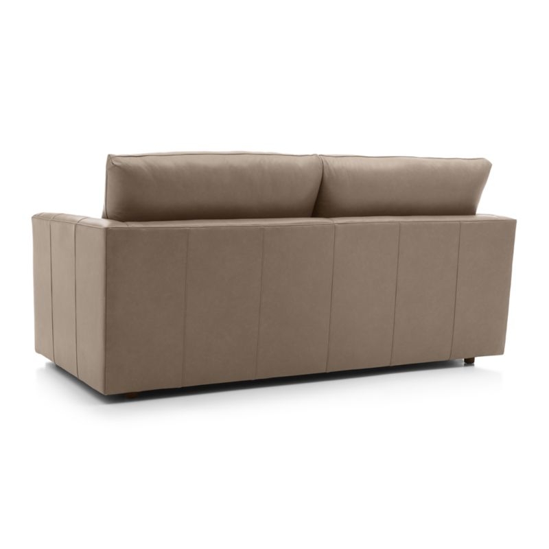 Lounge Leather Apartment Sofa - Image 4