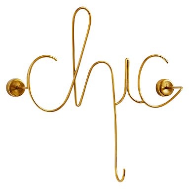 Gold Wire Chic Jewelry Hook, Gold - Image 0