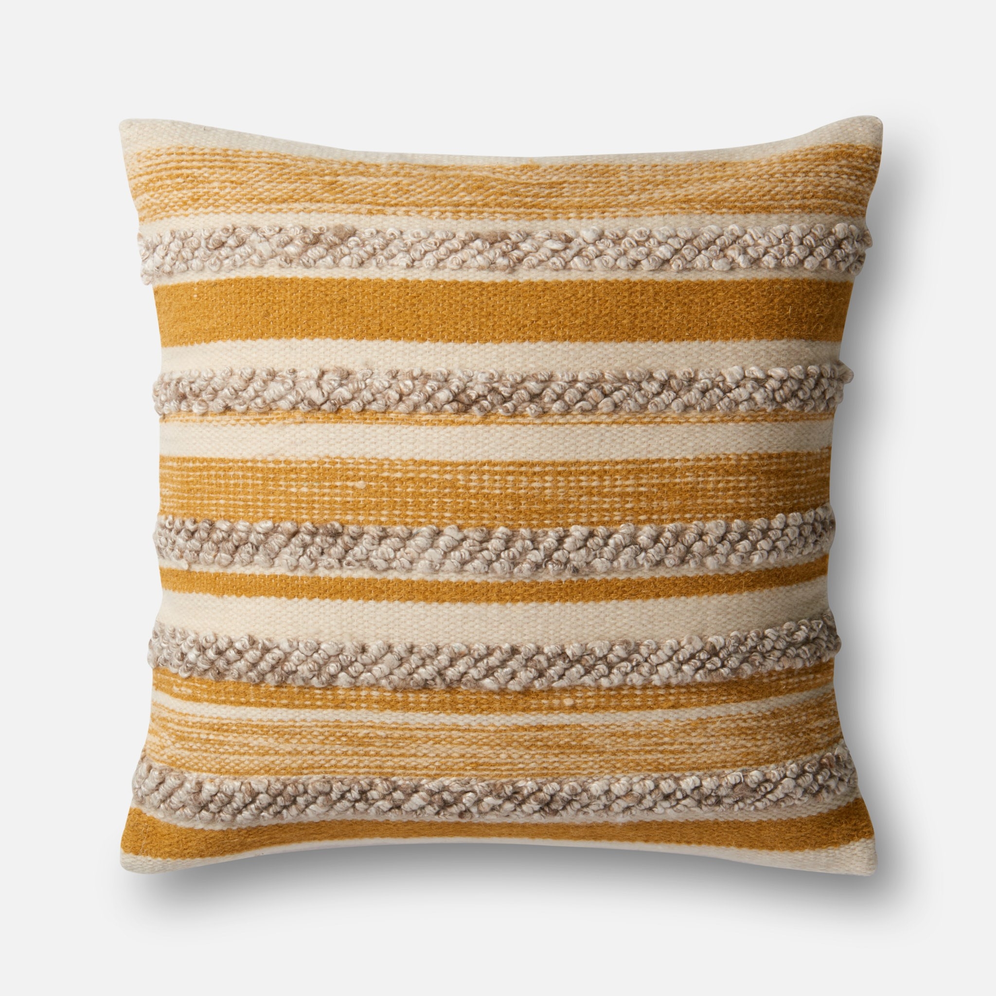 PILLOW COVER - GOLD / IVORY - Image 0