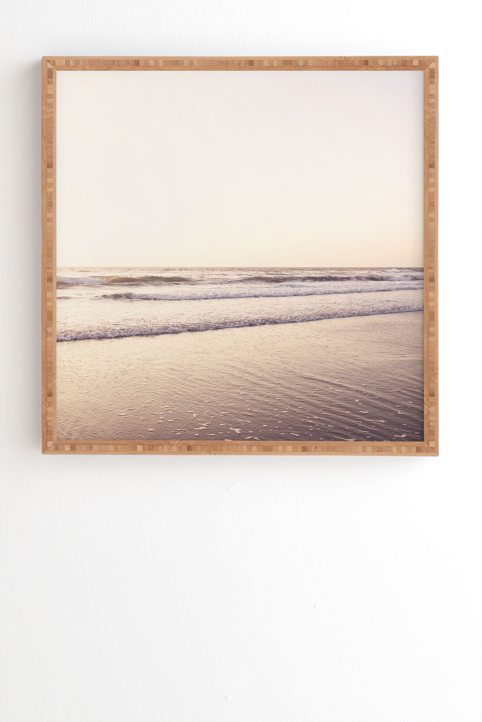 Bree Madden Rosie Beach Framed Wall Art - 30" x 30" - Image 1