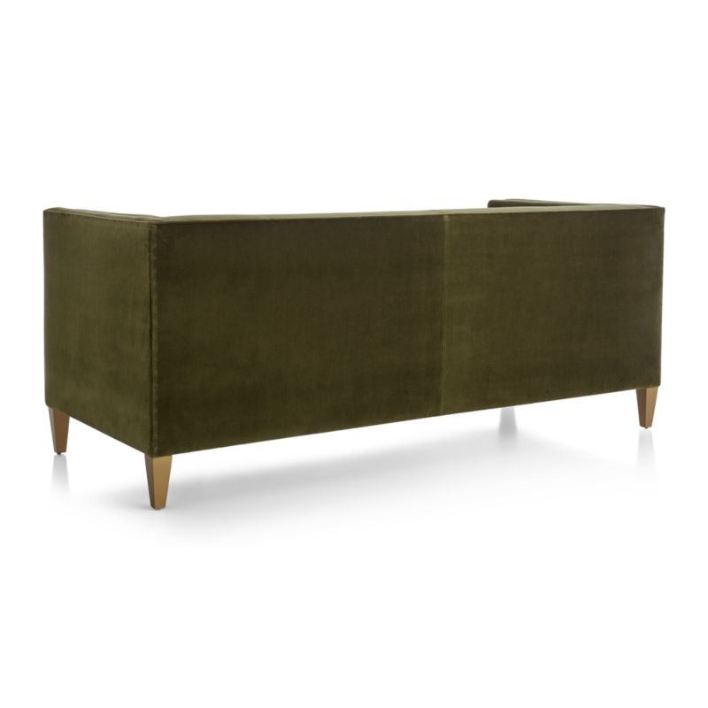 Aidan Tall Velvet Tufted Sofa - Image 4